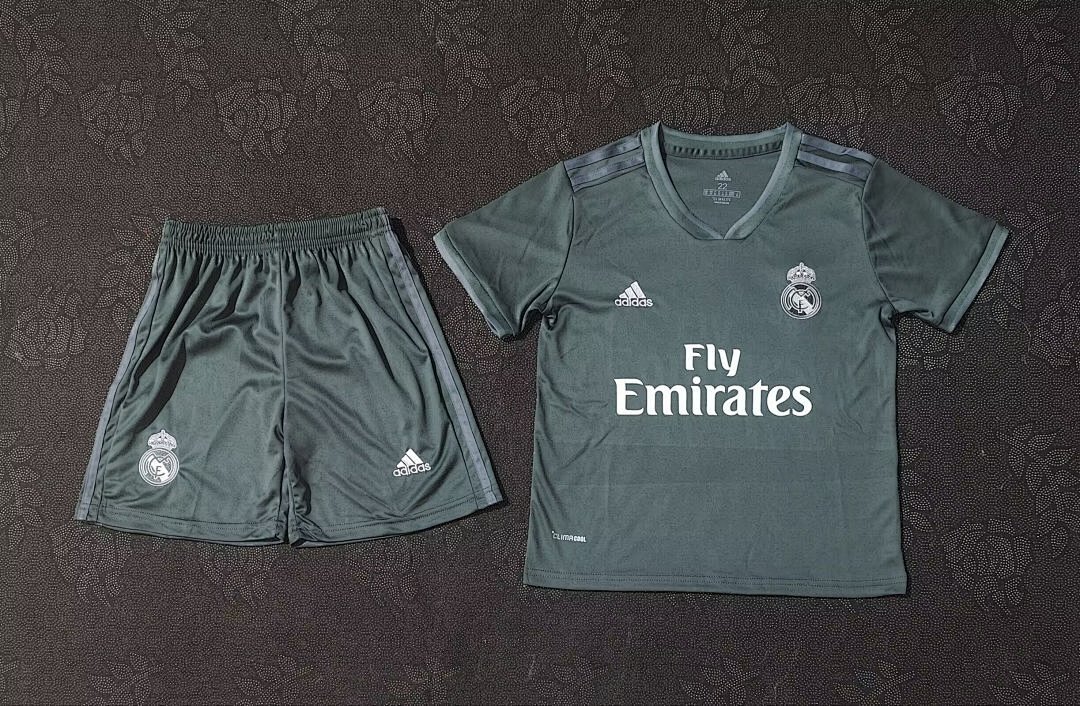 2018-19 Real Madrid Maillot Exterieur Retro Enfant – Image 4