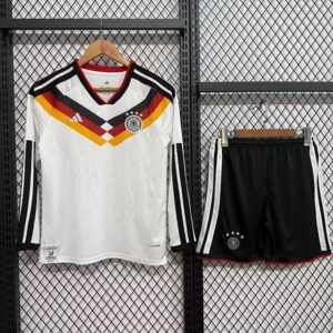 2025-26 Allemagne Maillot Domicile Enfant Manches Longues