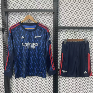 2025-26 Arsenal Maillot Exterieur Enfant Manches Longues