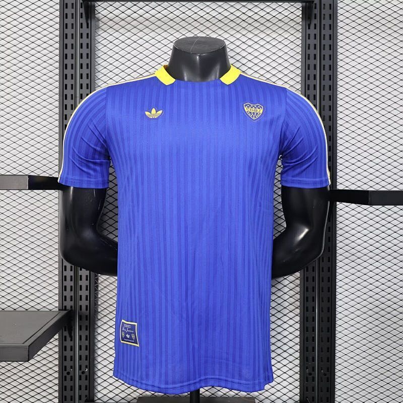 2025-26 Boca Juniors Maillot Domicile Retro Version Joueur