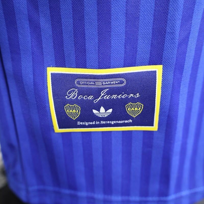 2025-26 Boca Juniors Maillot Domicile Retro Version Joueur – Image 5