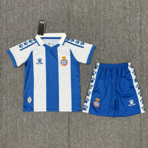 2025-26 Espanyol Maillot Domicile Enfant