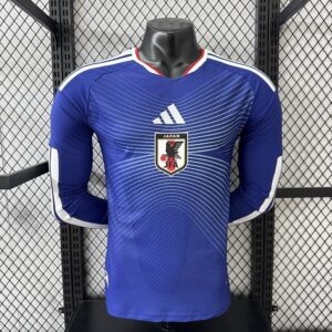 2025-26 Japon Maillot Domicile Version Joueur Manches Longues