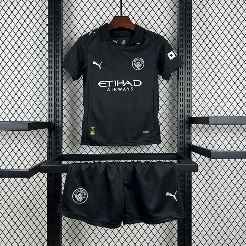2025-26 Manchester City Maillot Exterieur Enfant