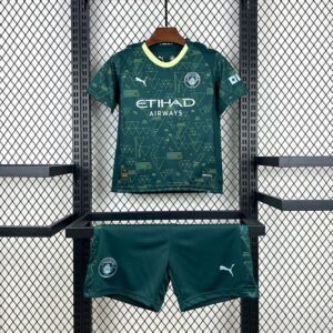 2025-26 Manchester City Maillot Exterieur Enfant