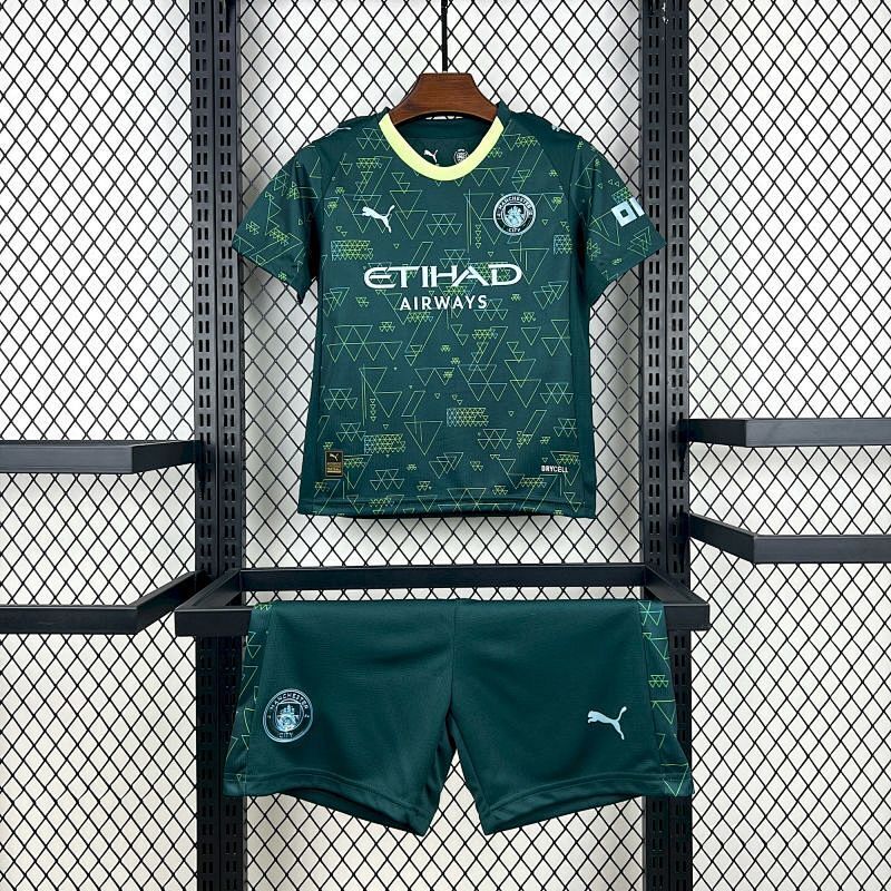 2025-26 Manchester City Maillot Exterieur Enfant