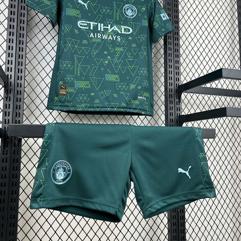 2025-26 Manchester City Maillot Exterieur Enfant – Image 5