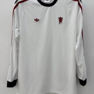 2025-26 Manchester United Maillot Domicile Retro Manches Longues
