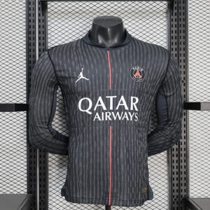 2025-26 PSG Maillot Exterieur Version Joueur Manches Longues