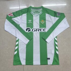 2025-26 Real Betis Maillot Domicile Manches Longues