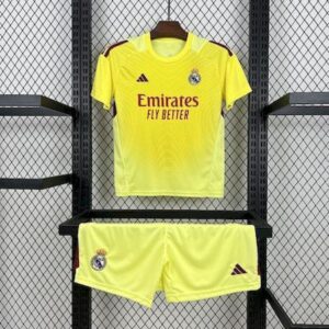2025-26 Real Madrid Maillot Gardien Enfant