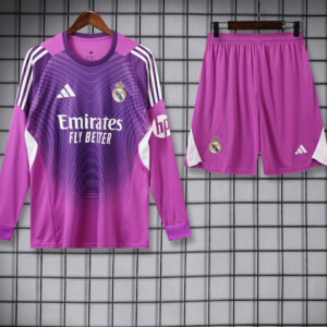 2025-26 Real Madrid Maillot Gardien Manches Longues