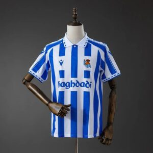 2025-26 Real Sociedad Maillot Domicile Retro