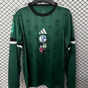 2025-26 Schalke 04 Maillot Domicile Manches Longues