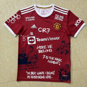 21-22 Manchester United Maillot Domicile