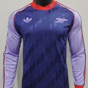 24-25 Arsenal Maillot Domicile Retro Version Joueur Manches Longues