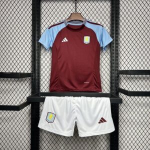 24-25 Aston Villa Maillot Domicile Enfant