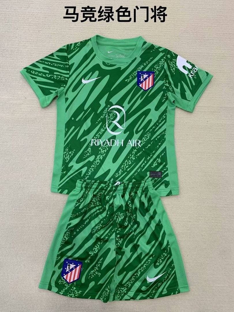 24-25 Atletico Madrid Maillot Gardien Enfant – Image 4