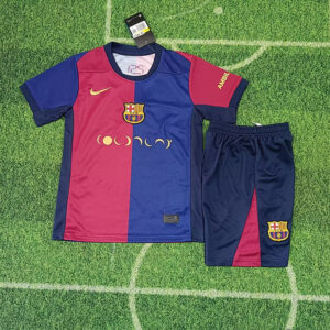 24-25 Barcelona Maillot Domicile Enfant