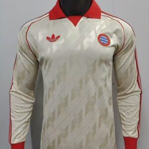 24-25 Bayern Munich Maillot Domicile Retro Version Joueur Manches Longues