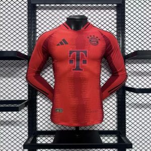 24-25 Bayern Munich Maillot Domicile Version Joueur Manches Longues