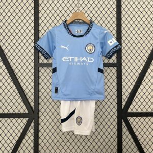 24-25 Manchester City Maillot Domicile Enfant