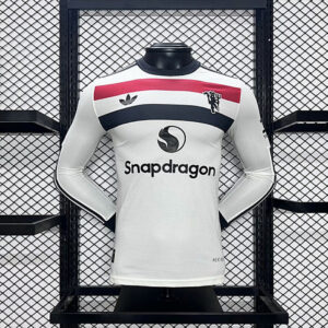 24-25 Manchester United Maillot Third Version Joueur Manches Longues