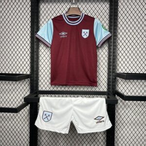 24-25 West Ham Maillot Domicile Enfant