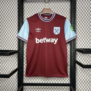 24-25 West Ham Maillot Domicile