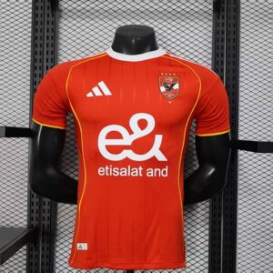25-26 Al Ahly Maillot Domicile Version Joueur