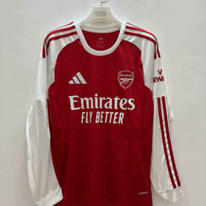 25-26 Arsenal Maillot Domicile Manches Longues