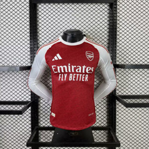 25-26 Arsenal Maillot Domicile Version Joueur Manches Longues