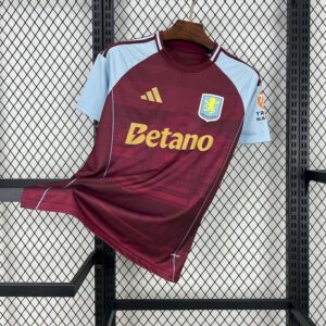 25-26 Aston Villa Maillot Domicile
