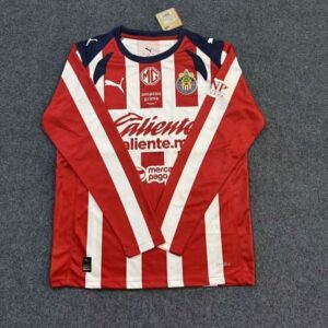 25-26 Chivas Maillot Domicile Manches Longues