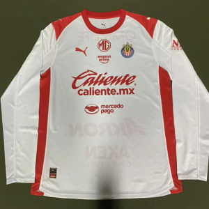 25-26 Chivas Maillot Exterieur Manches Longues