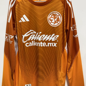 25-26 Club America Maillot Gardien Version Joueur Manches Longues