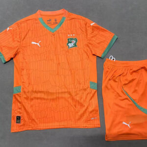 25-26 Cote d Ivoire Maillot Domicile Enfant