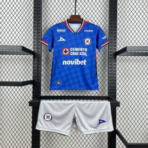 25-26 Cruz Azul Maillot Domicile Enfant