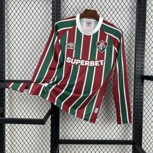 25-26 Fluminense Maillot Domicile Manches Longues
