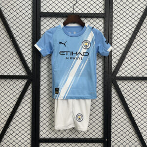 25-26 Manchester City Maillot Domicile Enfant