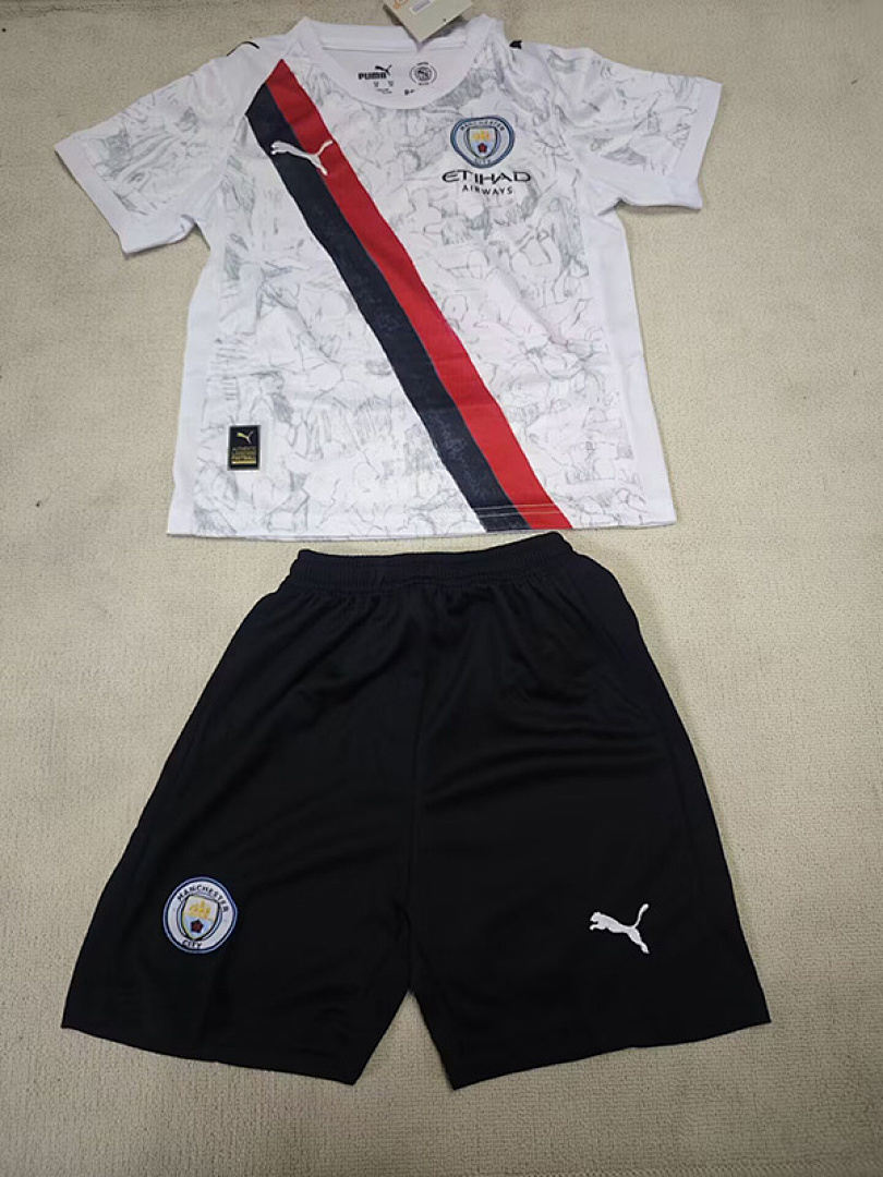 25-26 Manchester City Maillot Exterieur Enfant – Image 5