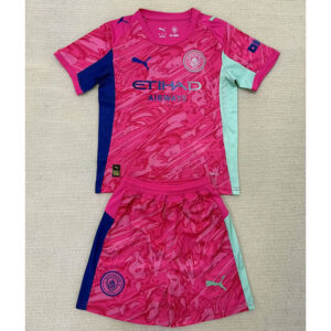 25-26 Manchester City Maillot Gardien Enfant