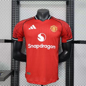 25-26 Manchester United Maillot Domicile Version Joueur