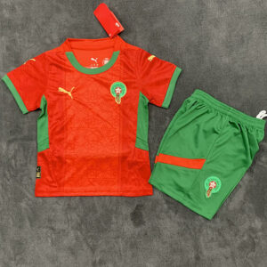25-26 Maroc Maillot Domicile Enfant