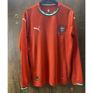 25-26 Portugal Maillot Domicile Manches Longues