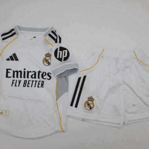 25-26 Real Madrid Maillot Domicile Enfant Version Joueur
