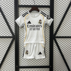 25-26 Real Madrid Maillot Domicile Enfant