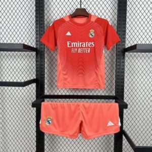 25-26 Real Madrid Maillot Gardien Enfant