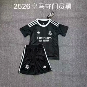 25-26 Real Madrid Maillot Gardien Enfant