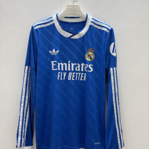 25-26 Real Madrid Maillot Third Manches Longues